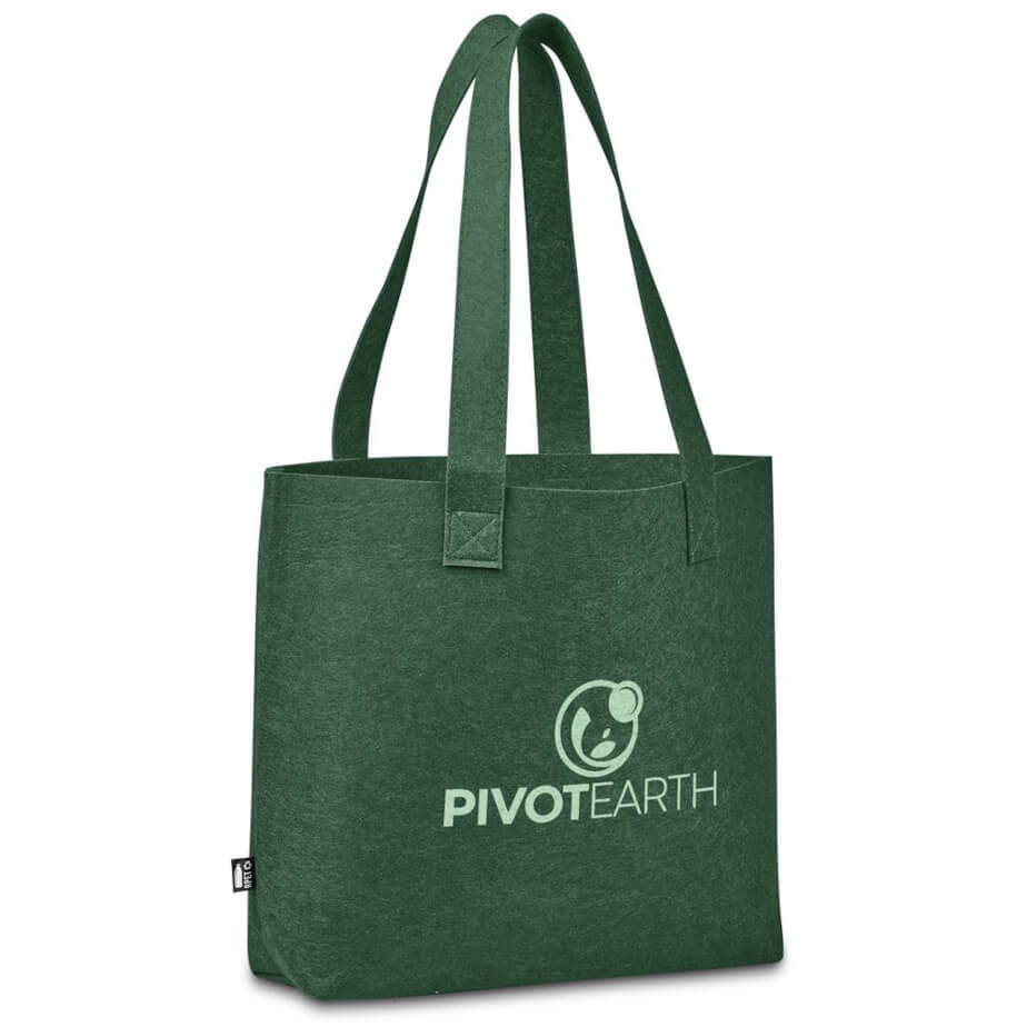 Okiyo Yoongi Recycled PET Felt Shopper Branded